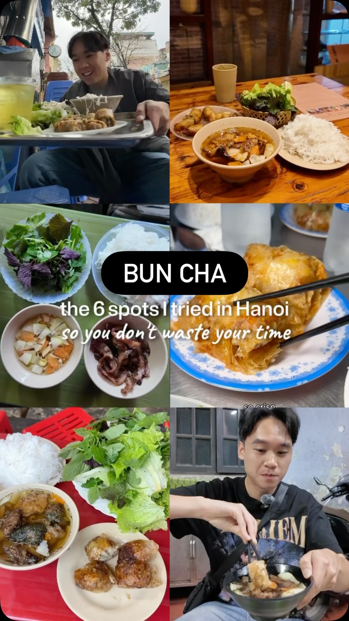 Top Six Bun Cha Restaurants In Hanoi