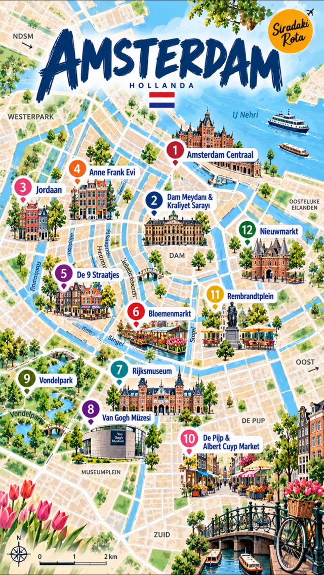 Amsterdam's Top Attractions and Day Trips