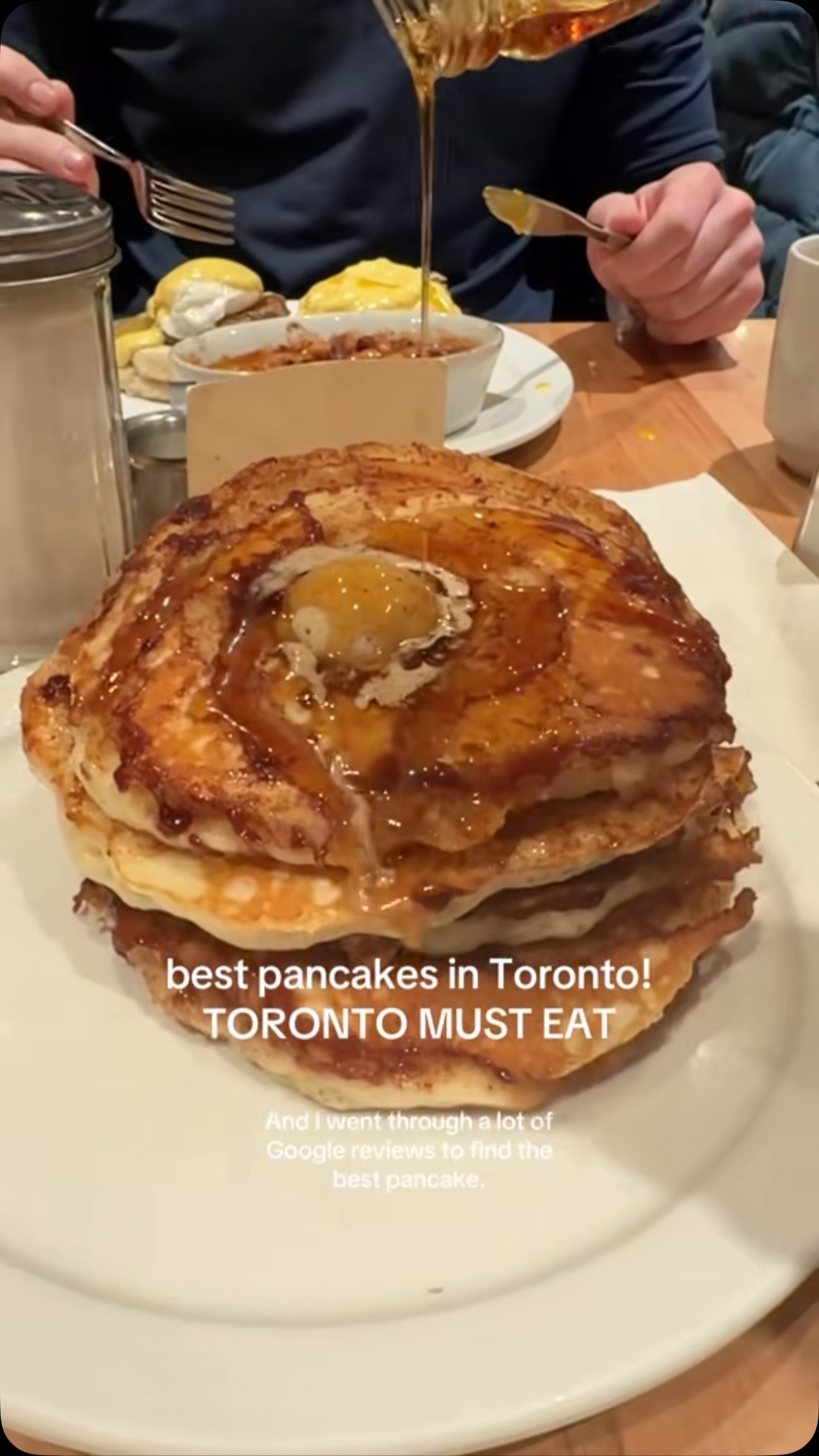 Toronto's Best Cinnamon Swirl Pancakes