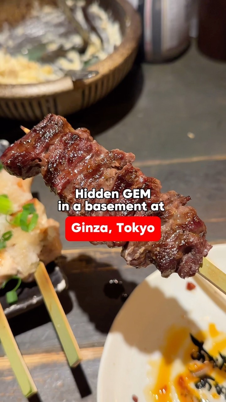 Ginza Izakaya Serves Delicious Grilled Skewers