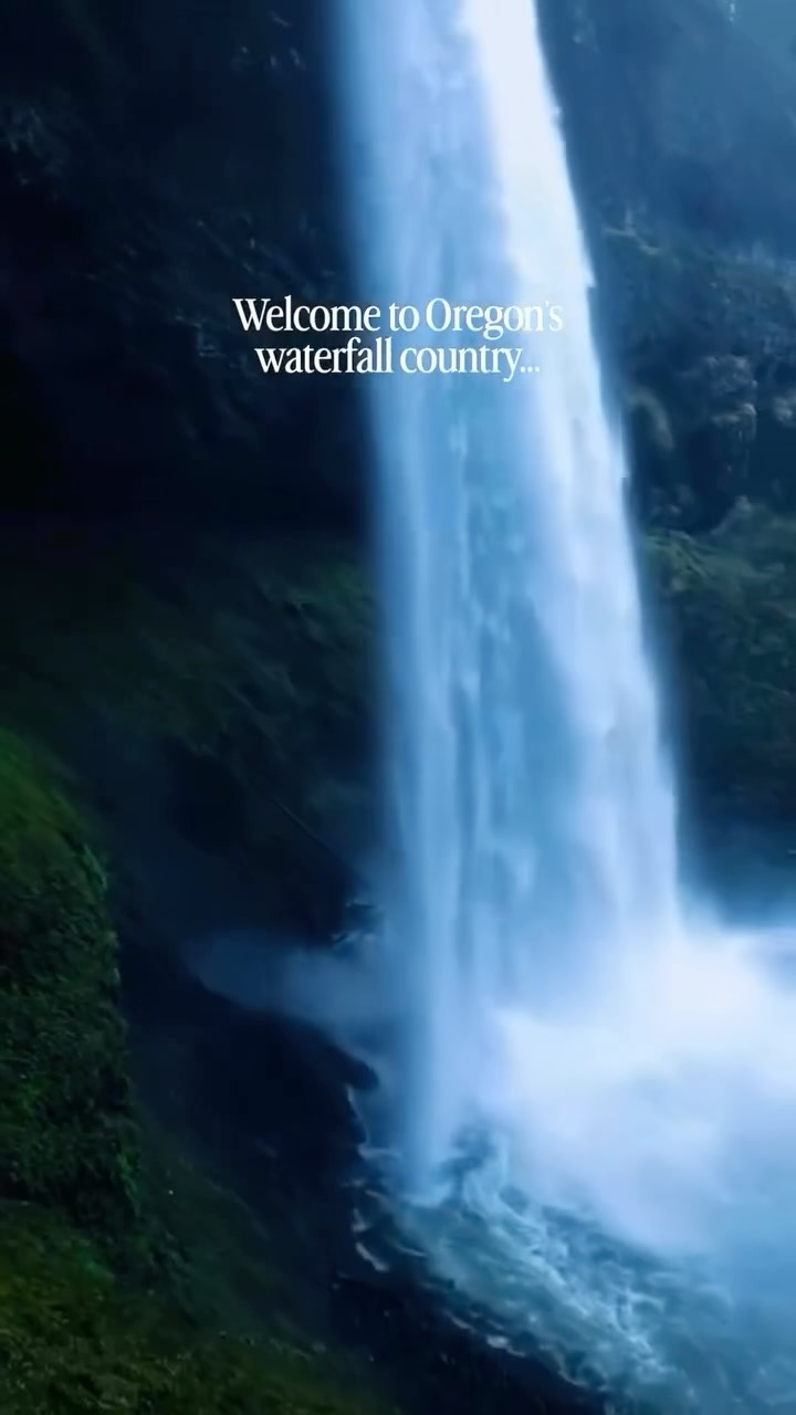 Oregon Park Lets You Walk Behind Waterfalls