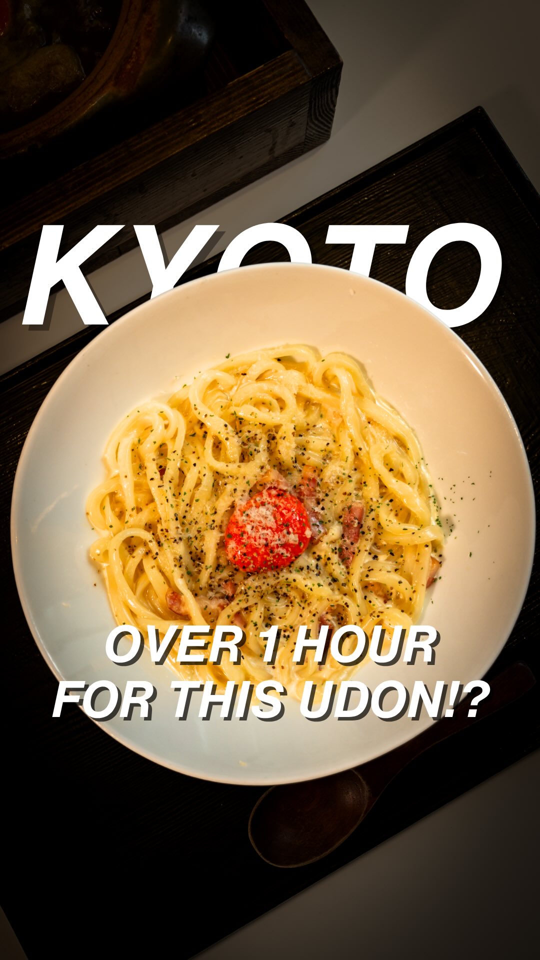 Kyoto Udon Restaurant Serves Freshly Made Noodles