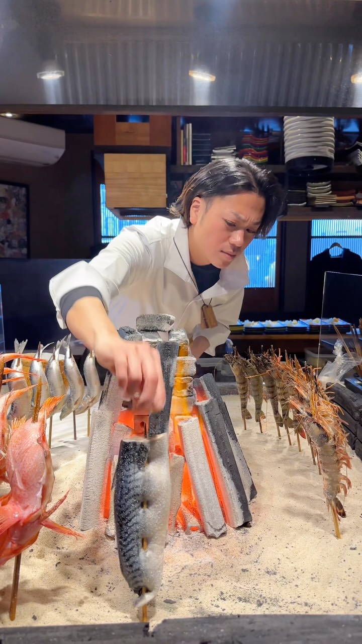 Musashiza's Seafood Grilling Techniques