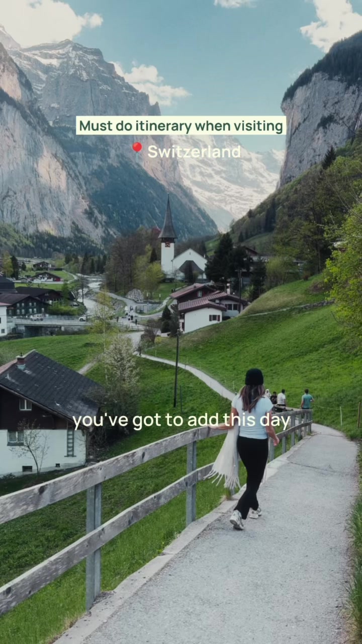 Swiss Alps Itinerary: Grindelwald, Lauterbrunnen & First