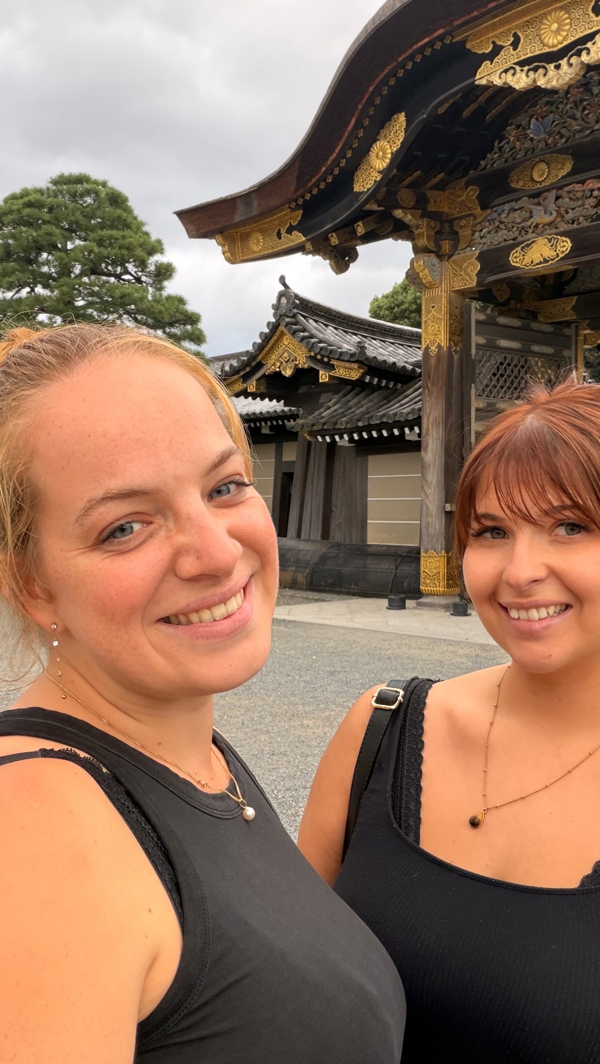 Kyoto Landmarks: Castle, Market, Tower, and Temple