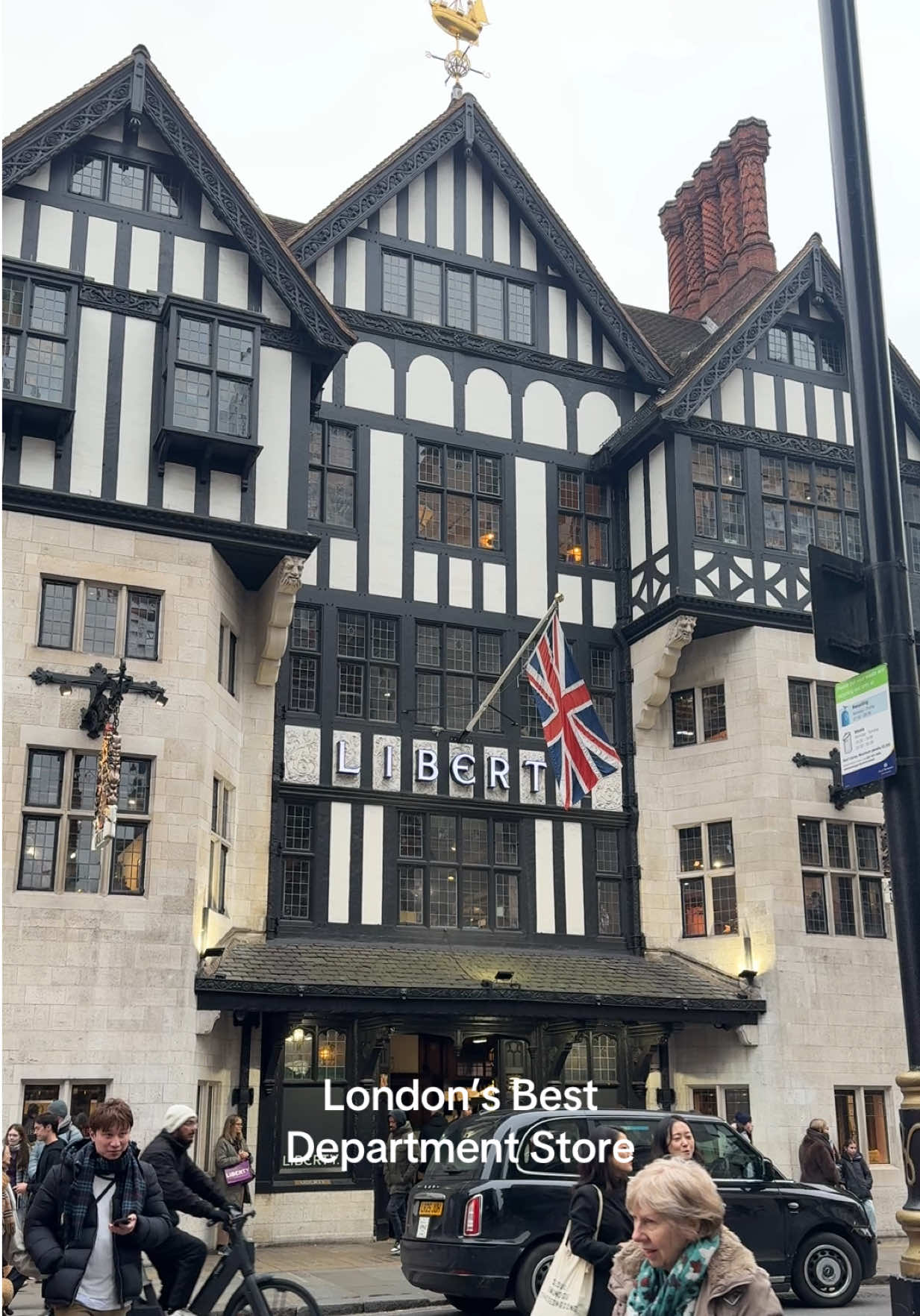 Liberty London's Tudor Architecture and Designer Offerings