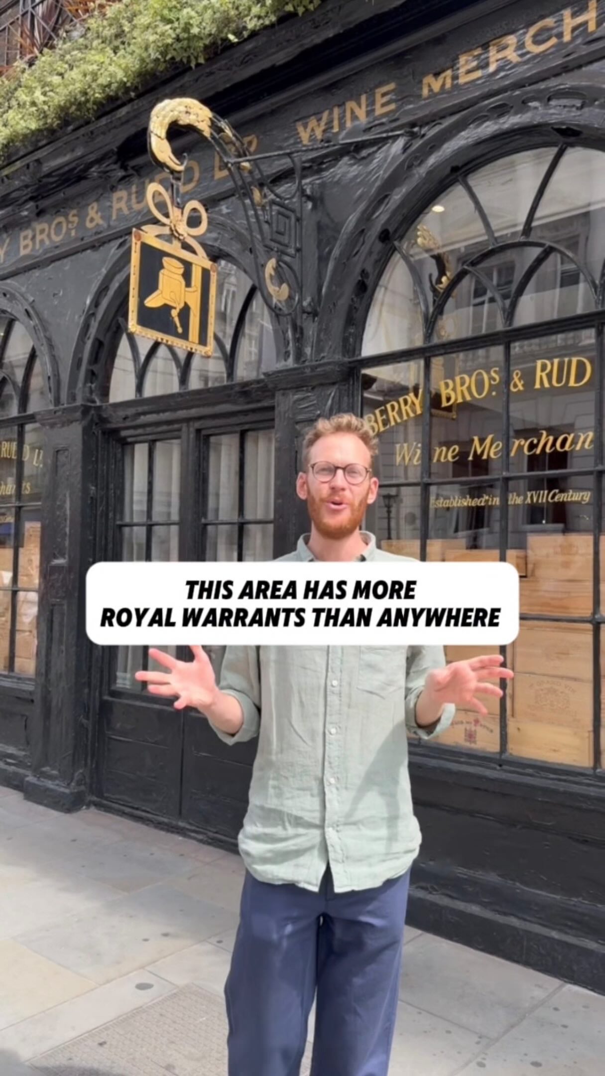 London's Historic Shops With Royal Warrants