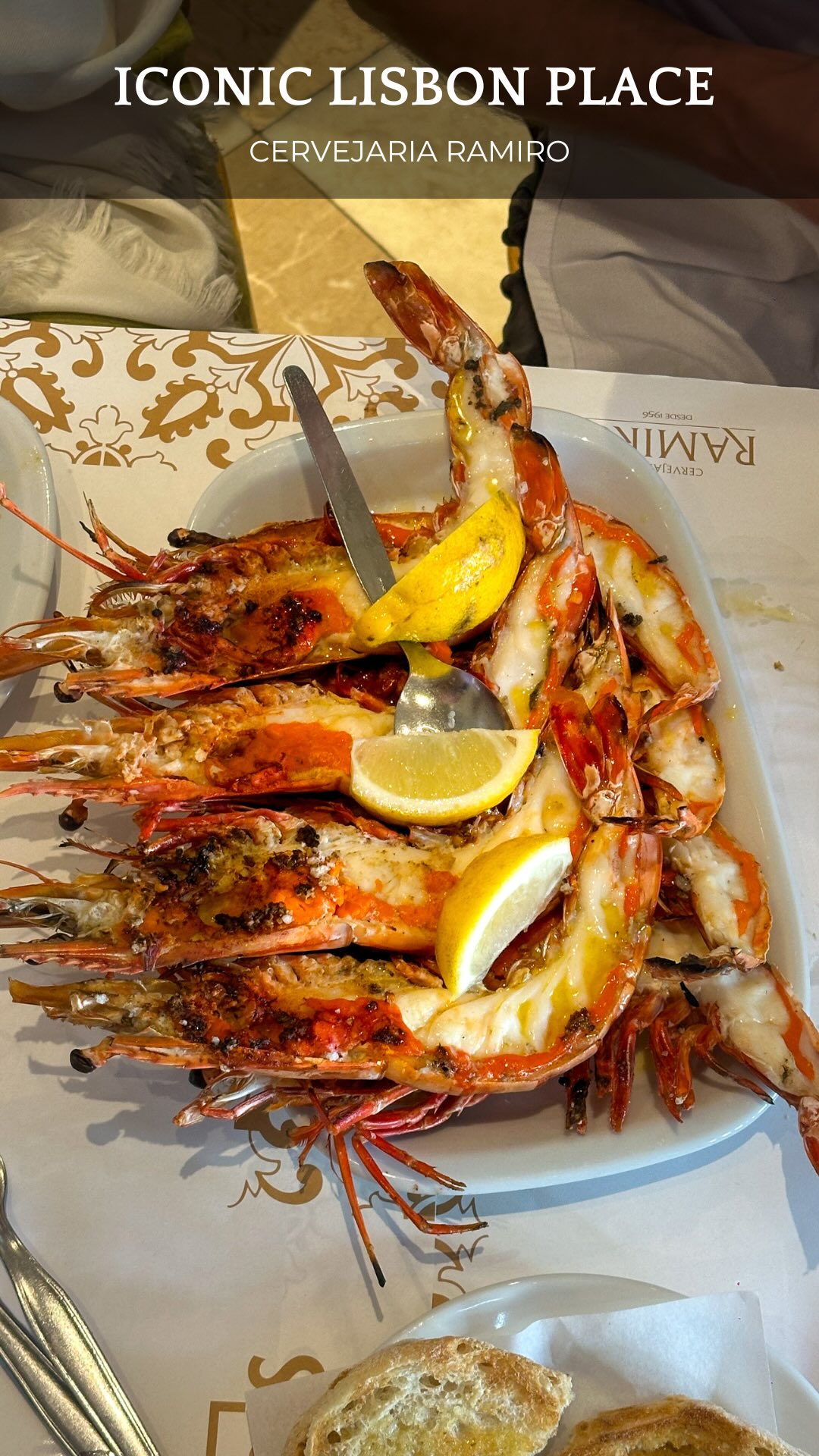 Lisbon's Top Seafood Restaurant Cervejaria Ramiro