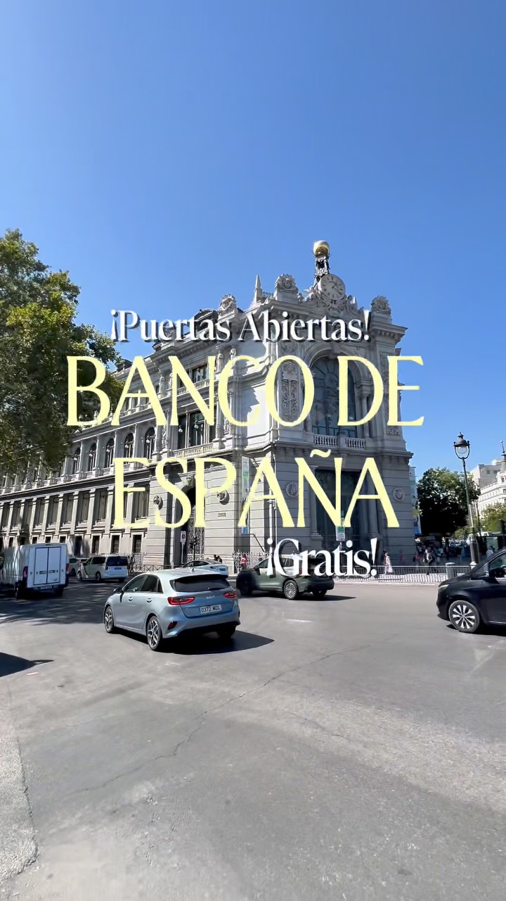 Bank of Spain Offers Free Tours Of Iconic Madrid Building