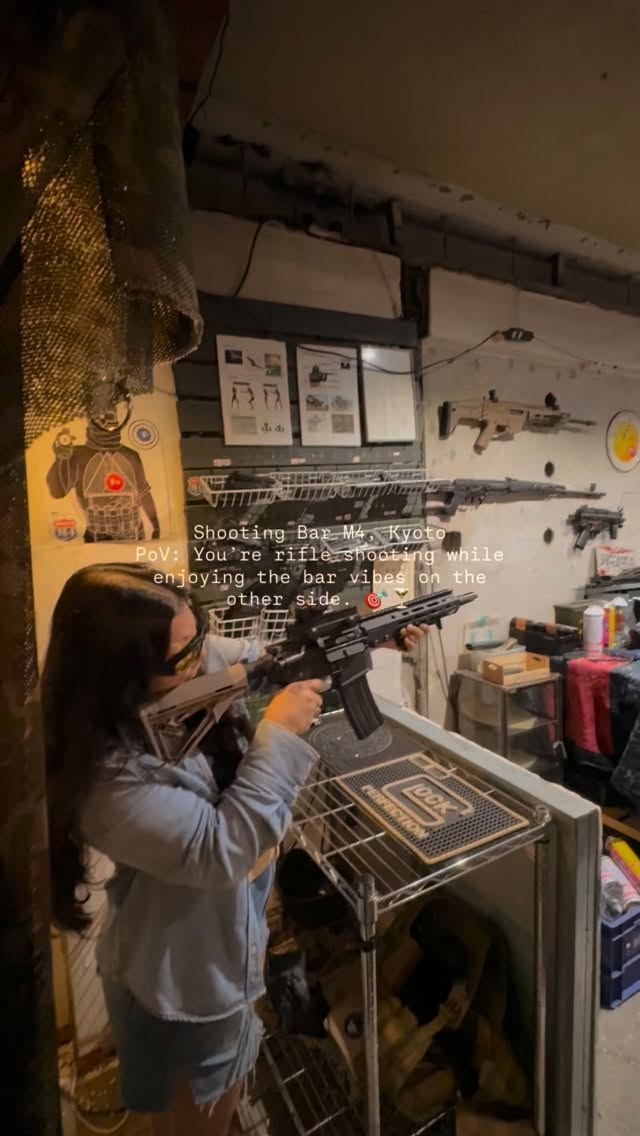 Kyoto Shooting Bar M4 Experience