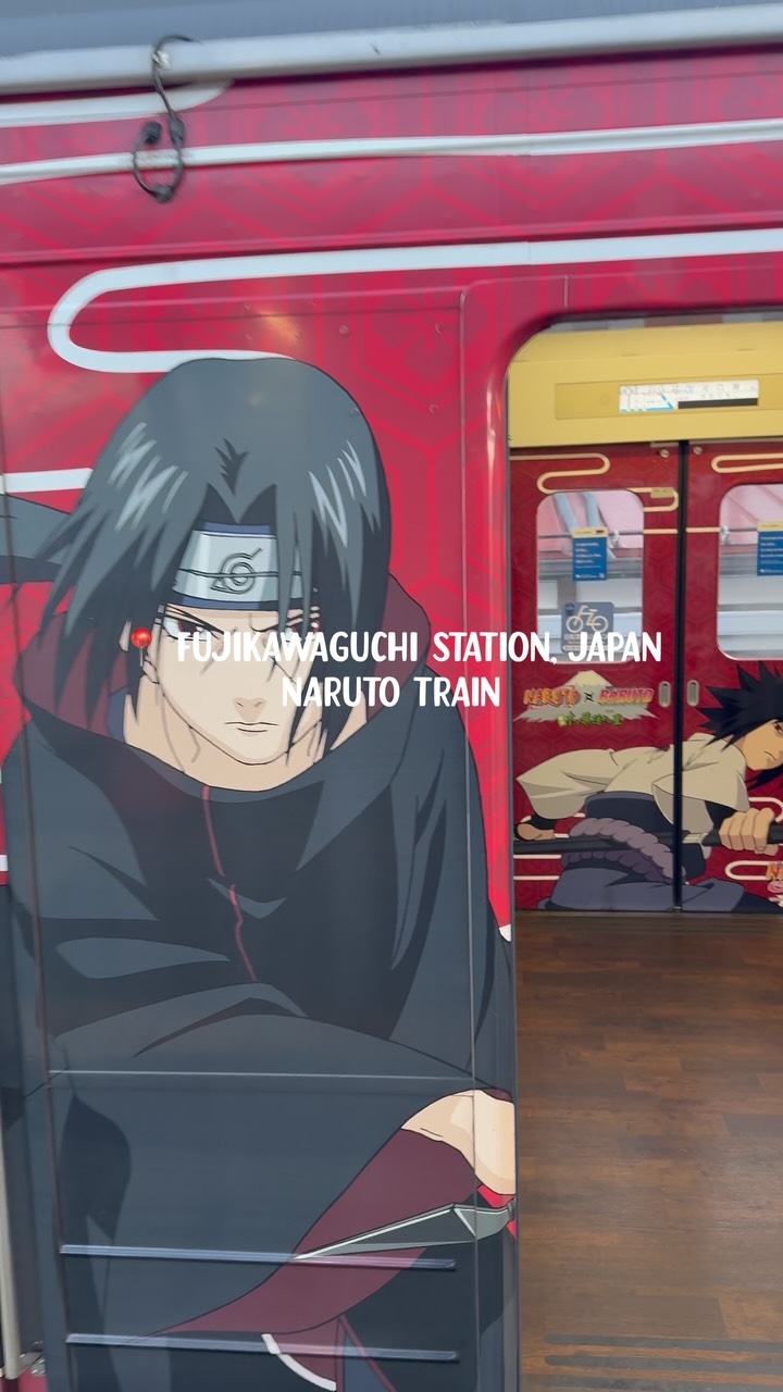 Naruto Train Journey to Mt. Fuji