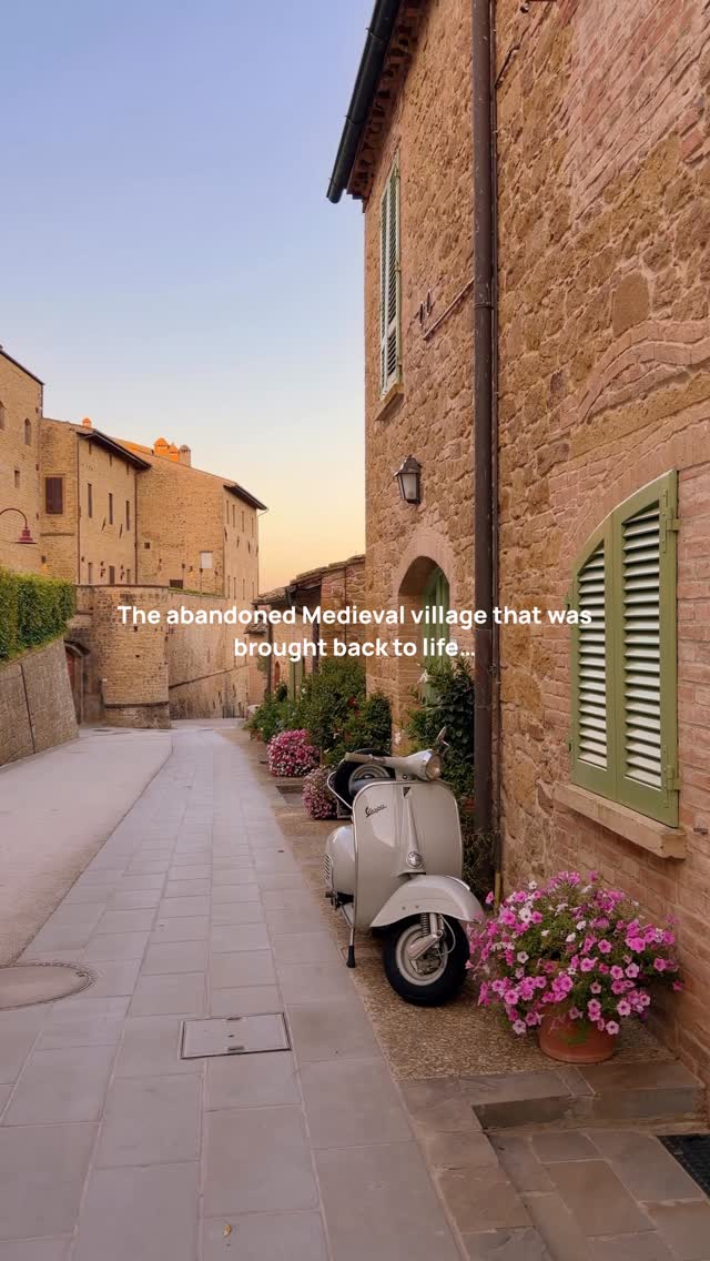 Tuscan Village Revitalized by Luxury Hotel