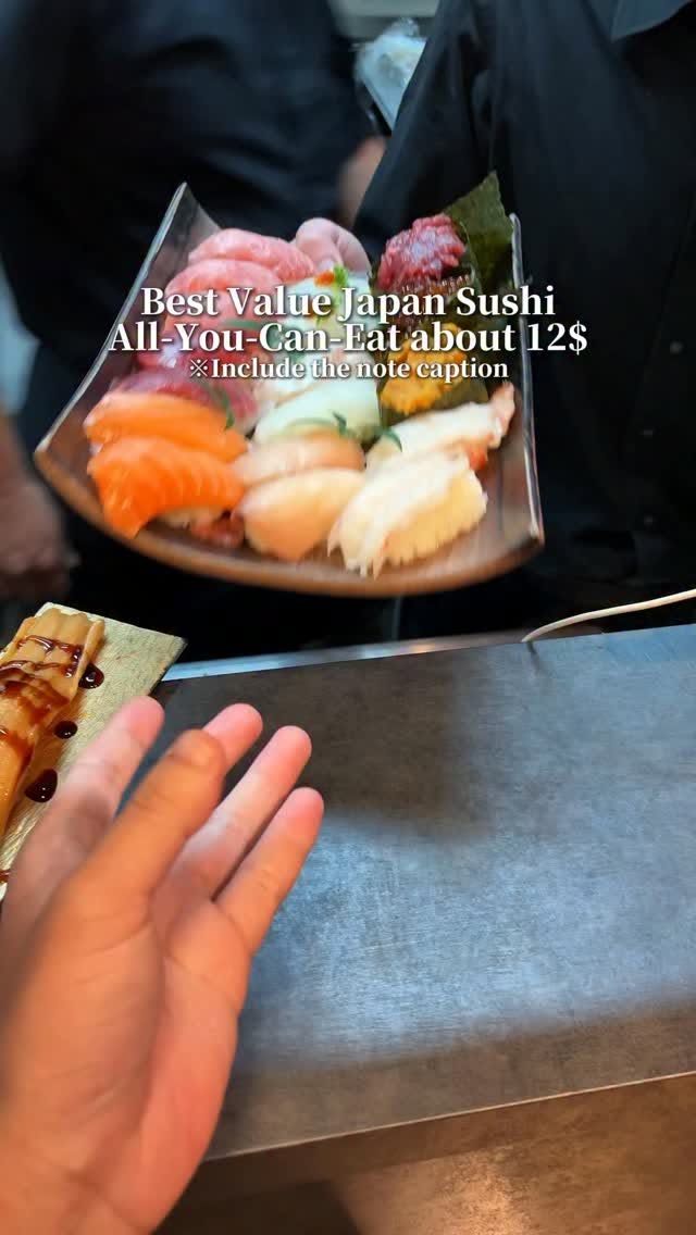 Osaka Restaurant Offers All-You-Can-Eat Premium Sushi