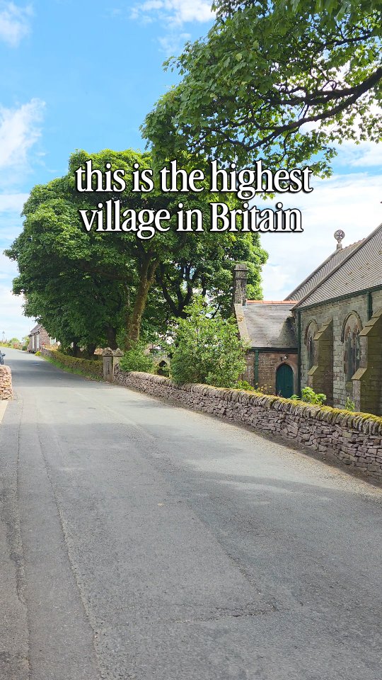 Peak District's Highest Village And Nearby Inn