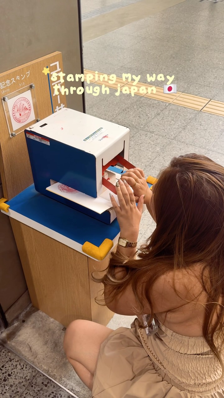 Japanese Travel Stamp Collection Adventure