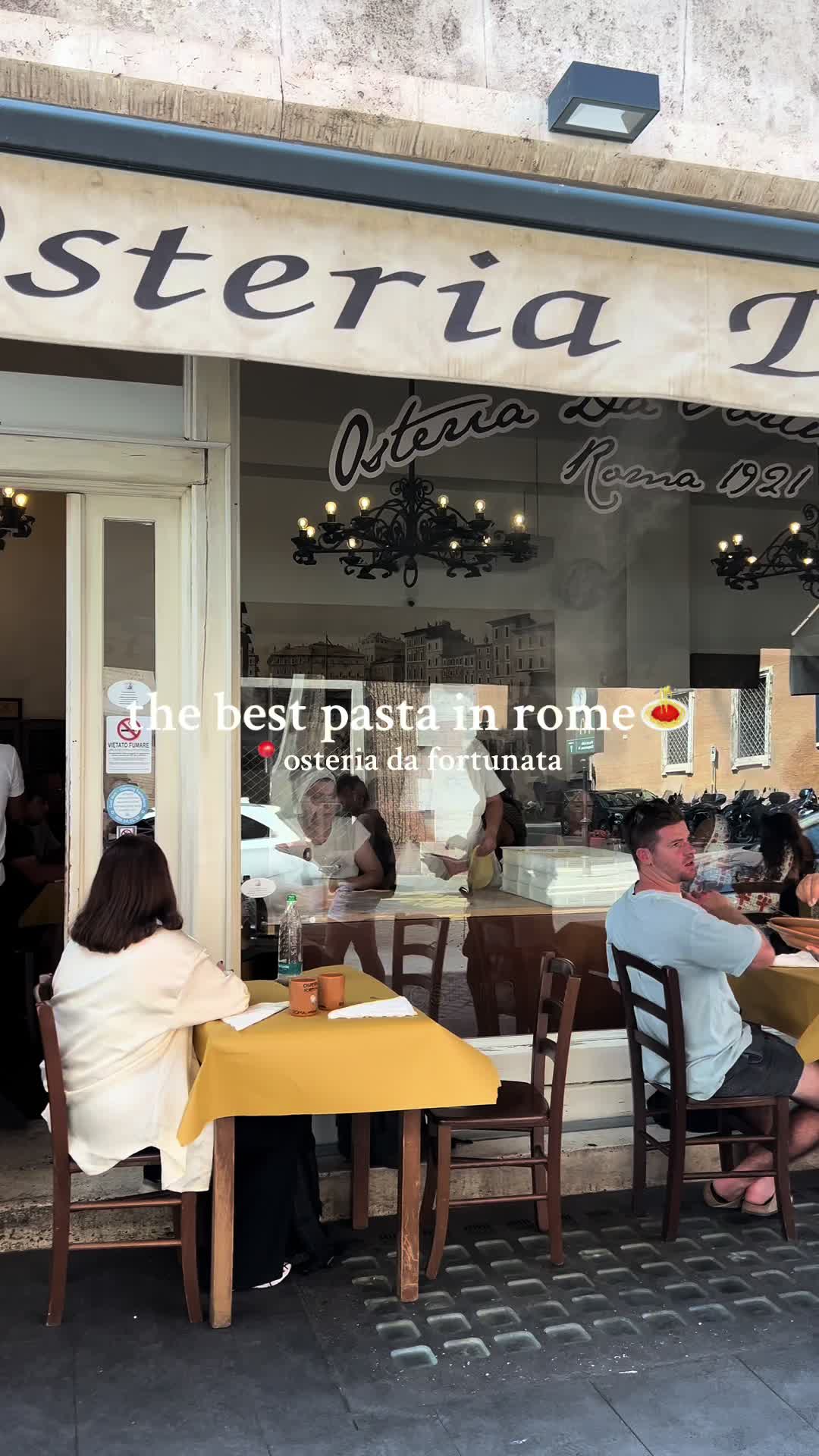 Osteria Da Fortunata Roman Eatery