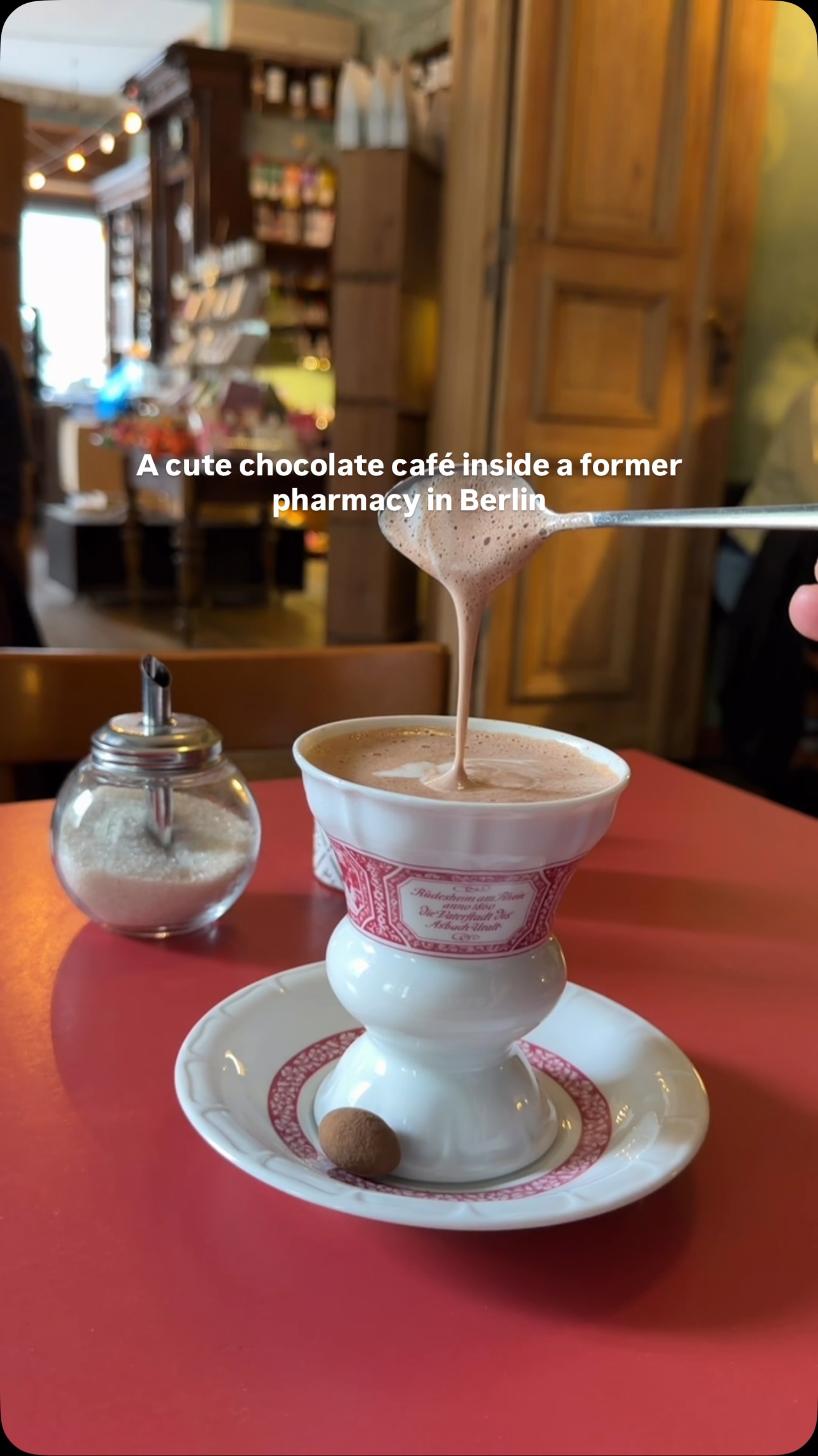 Berlin's Former Pharmacy Turned Chocolate Shop