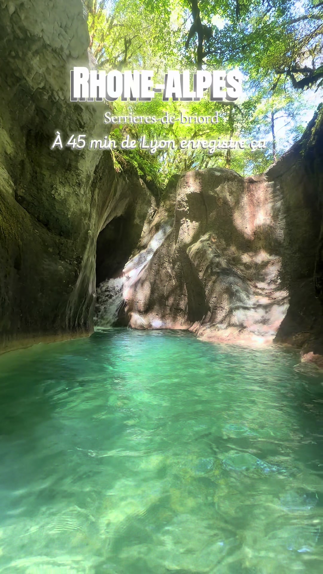 Canyon Trefond Pernaz Offers Refreshing Swims