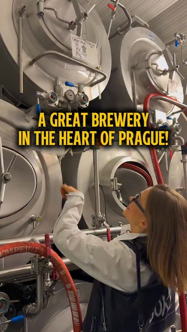 Prague Brewery Showcases Brewing Process