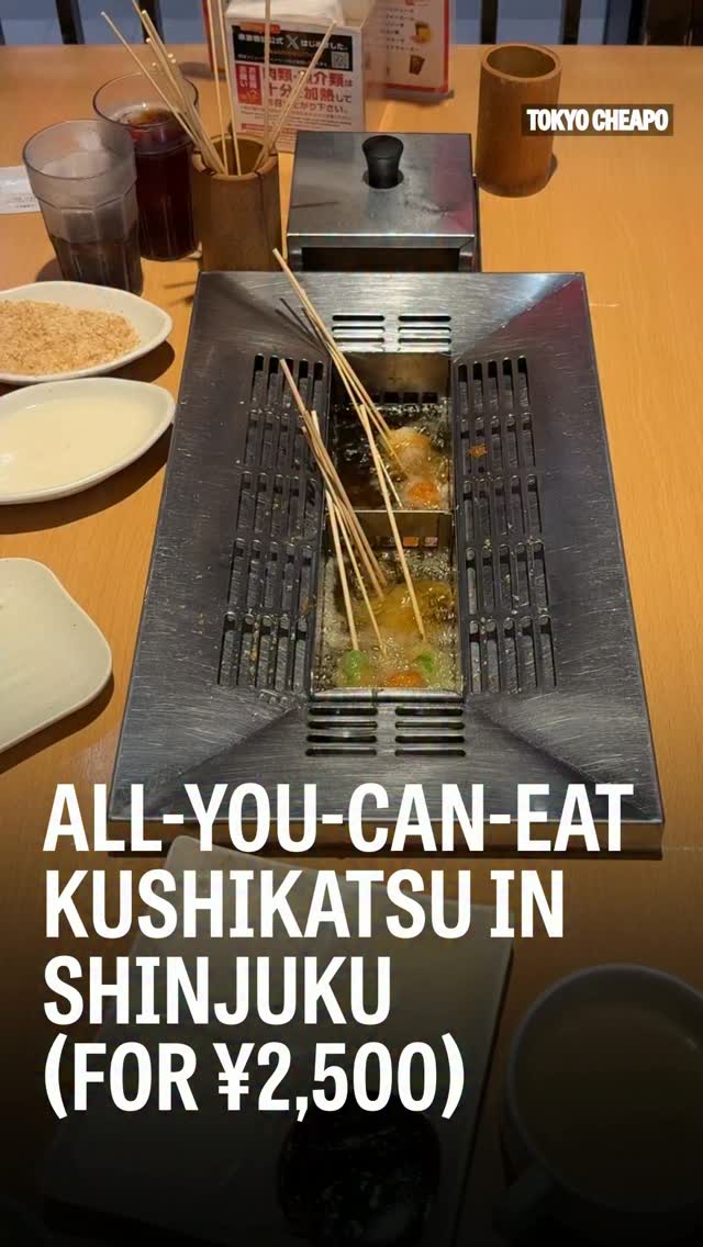 Shinjuku Restaurant Offers DIY Fried Skewers