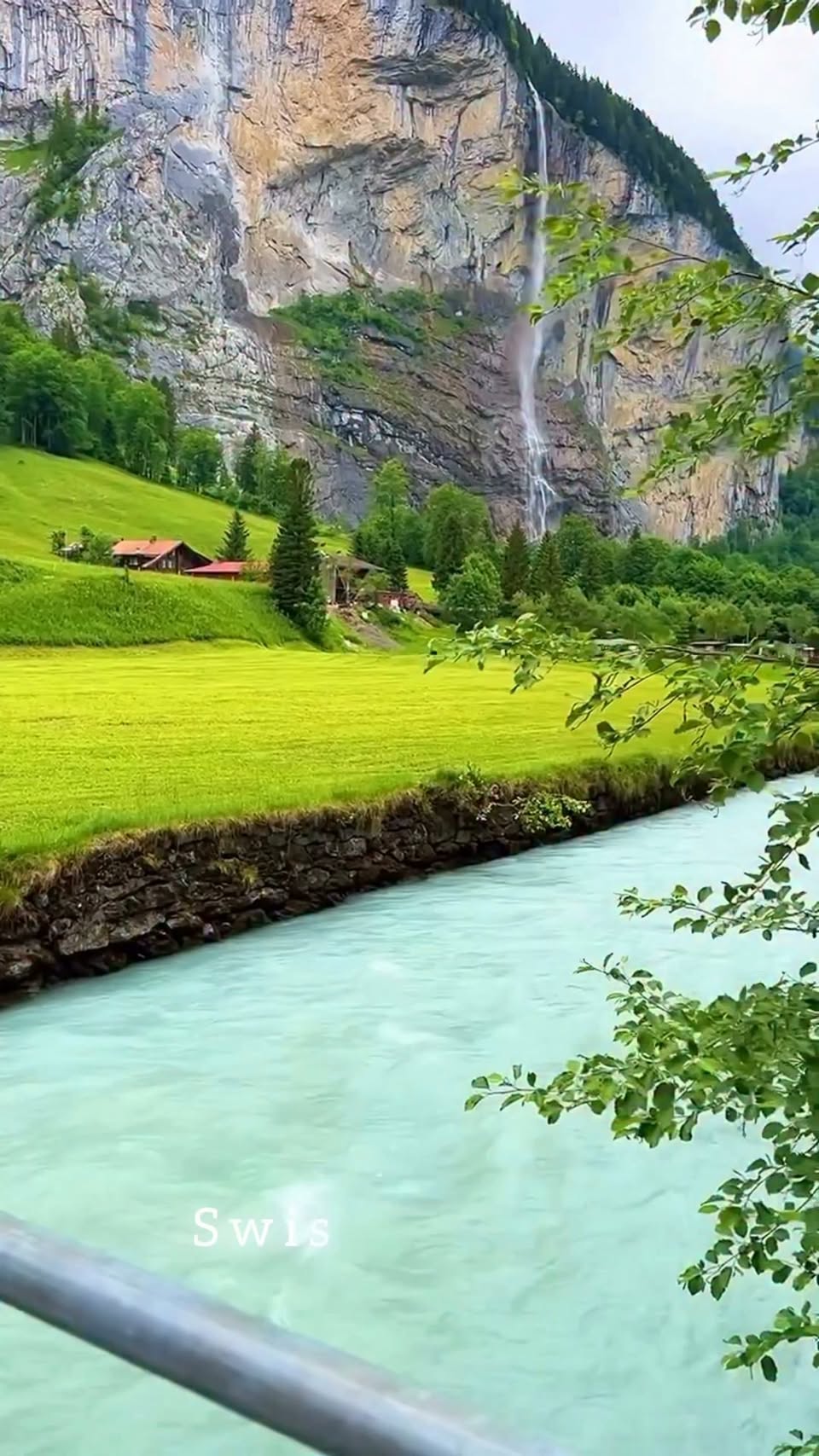 Swiss Nature: Waterfalls, Valleys, Mountains, and Lakes