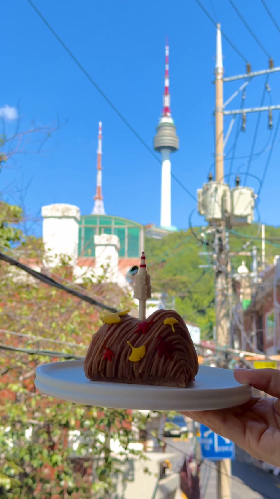 Dessert Shop Features Namsan Mountain Cakes