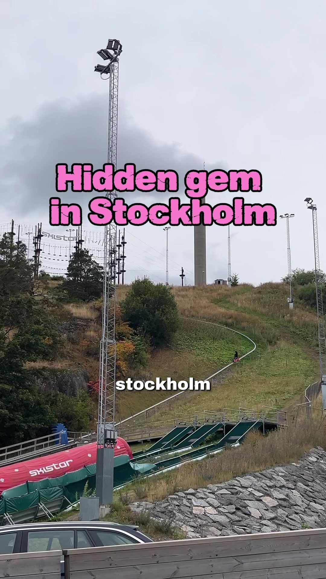 Stockholm Ski Slope Offers Summer Mountain Coaster