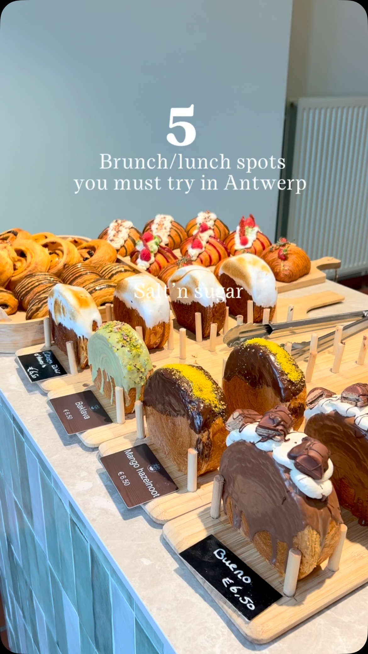 Antwerp's Top 5 Spots for Brunch and Lunch