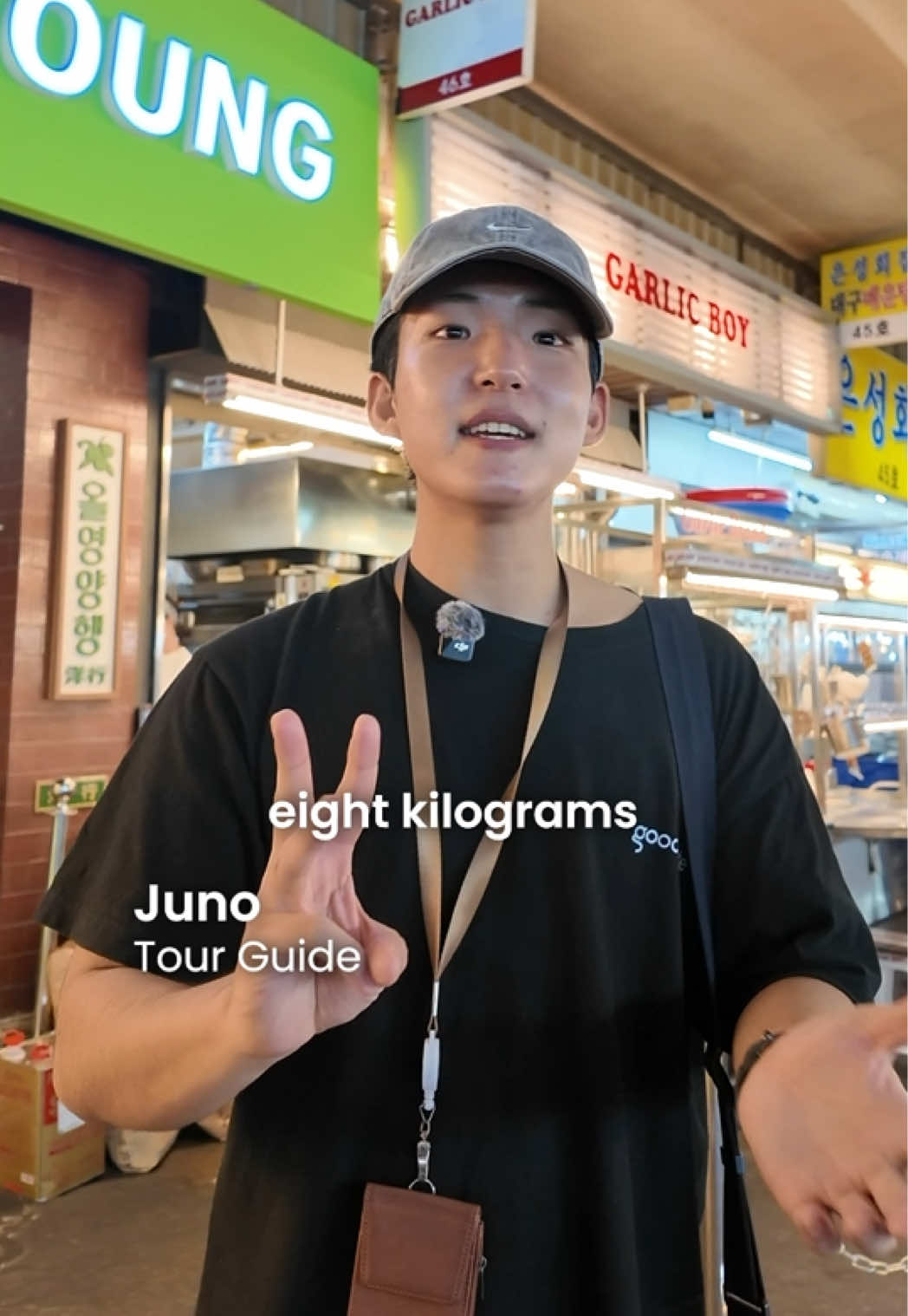 Gwangjang Market and Garlic Boy