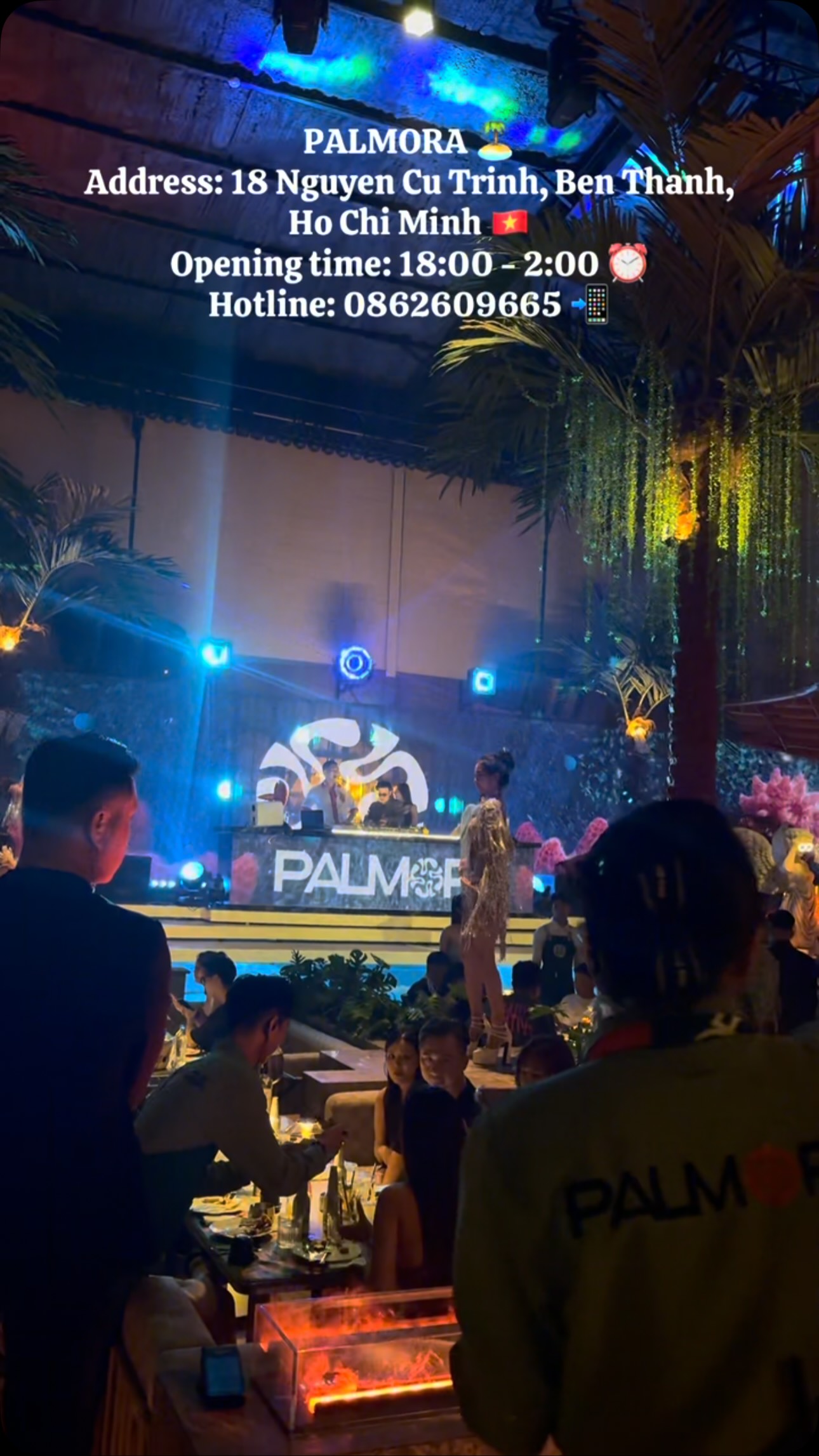 Palmora Nightclub in Ho Chi Minh City