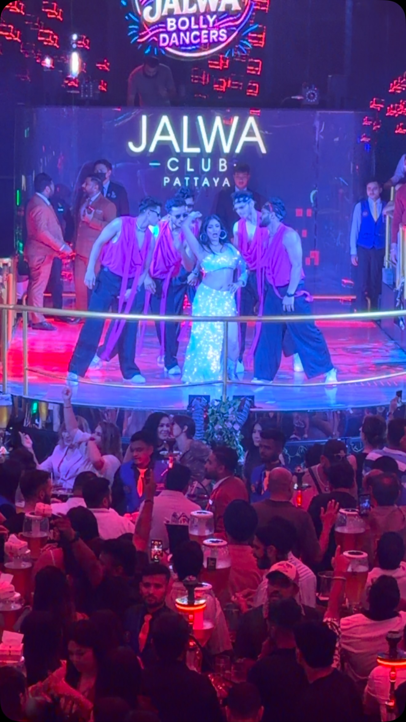 Bolly Dancers Shine at Pattaya's Jalwa Club