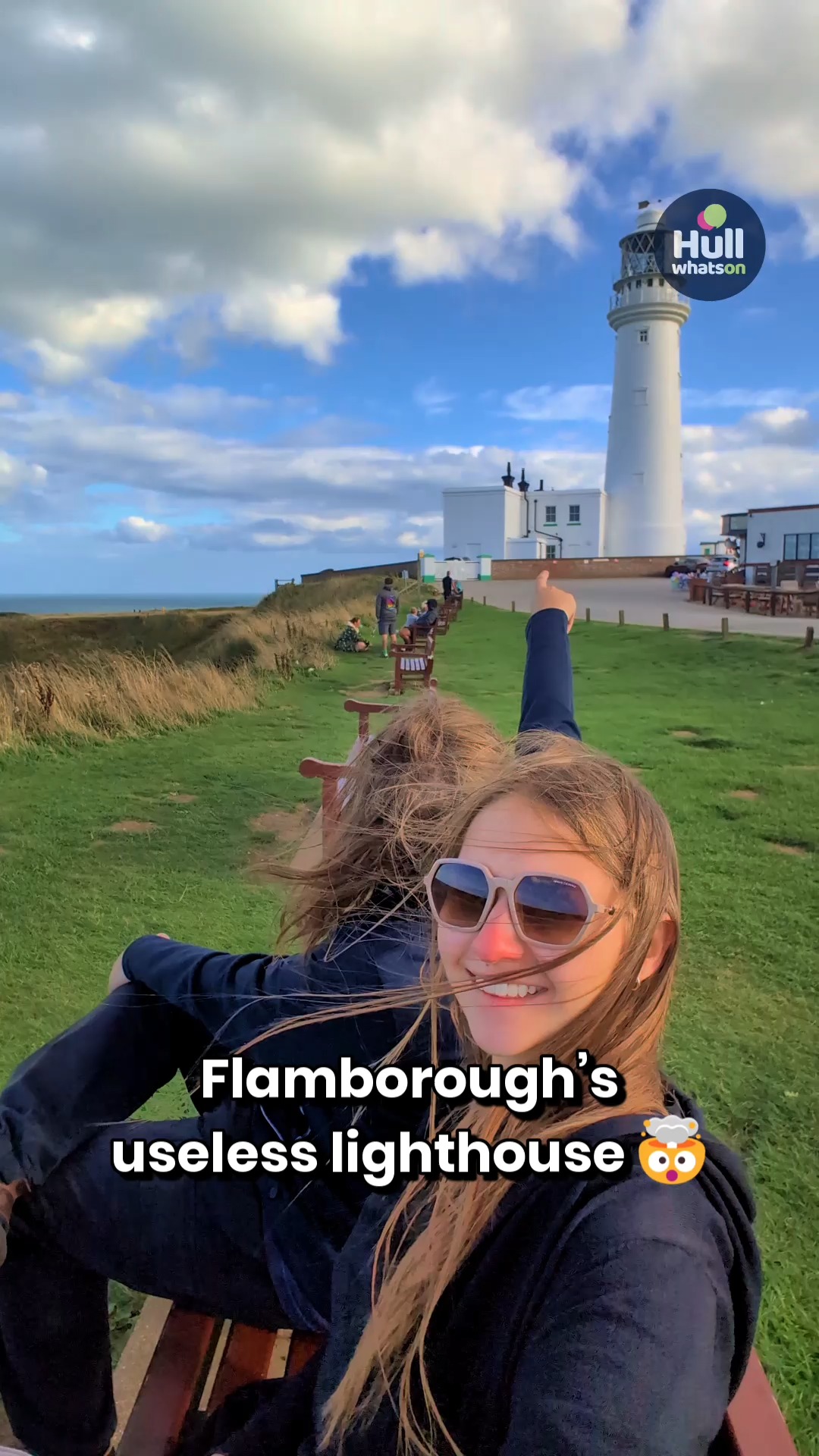 Flamborough Head Lighthouses Both Past and Present