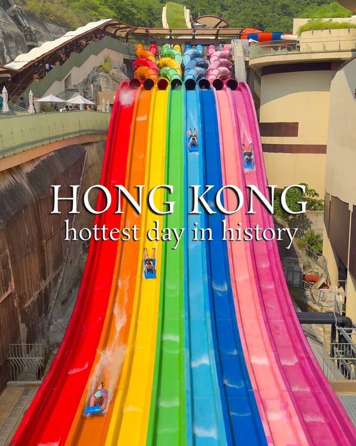Hong Kong Water Park Thrills and Slides