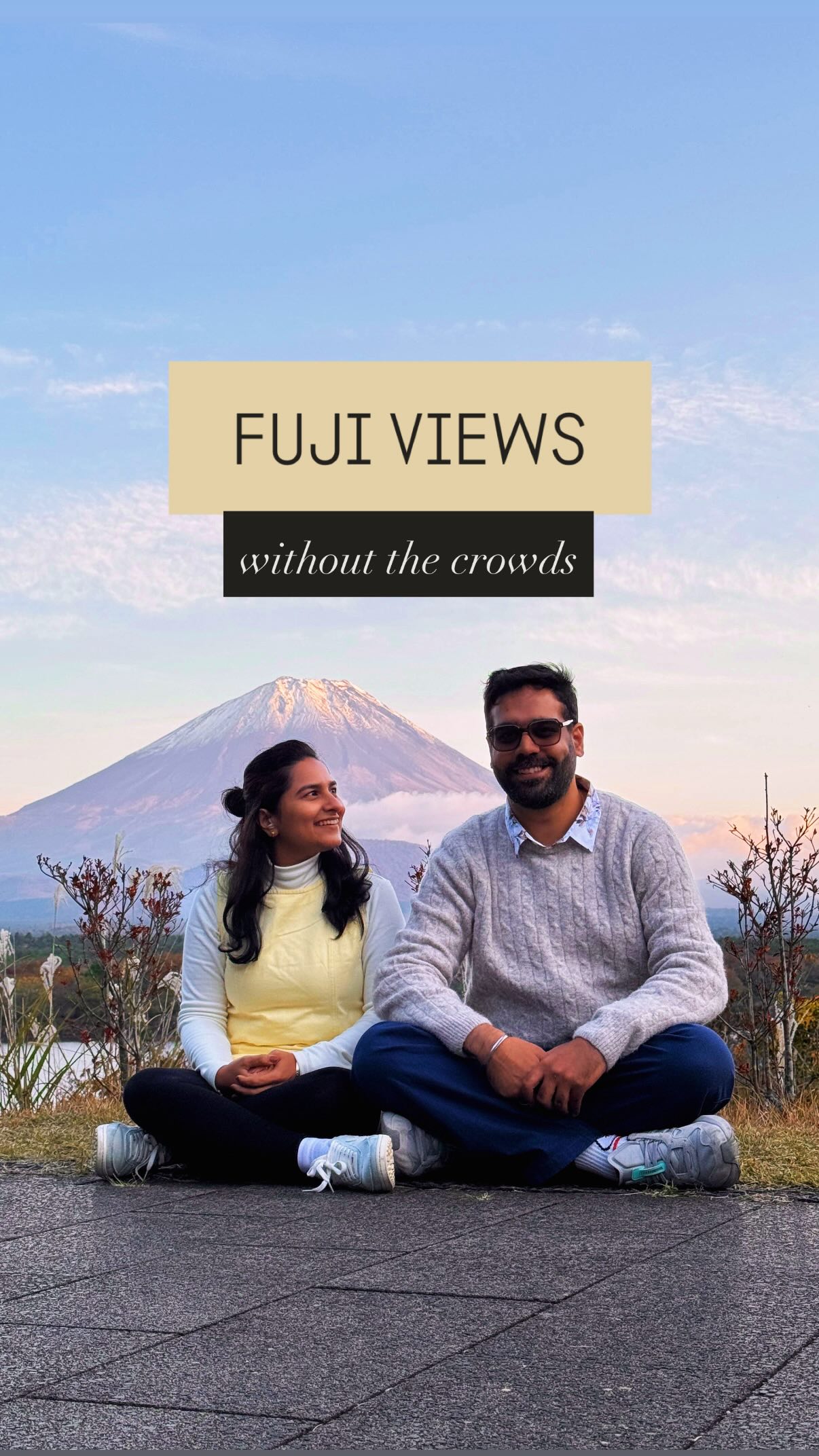Three Alternative Lakes for Mount Fuji Views