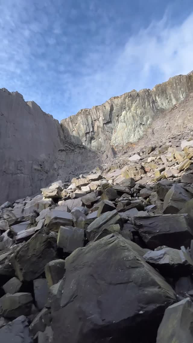 Slate Quarry and Lakes of North Wales