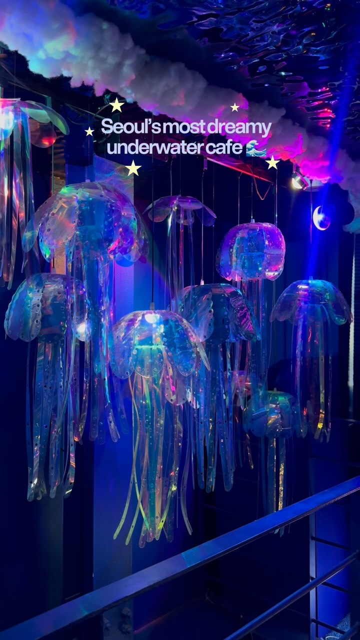 Deep-Sea Cafe With Ocean-Inspired Interiors