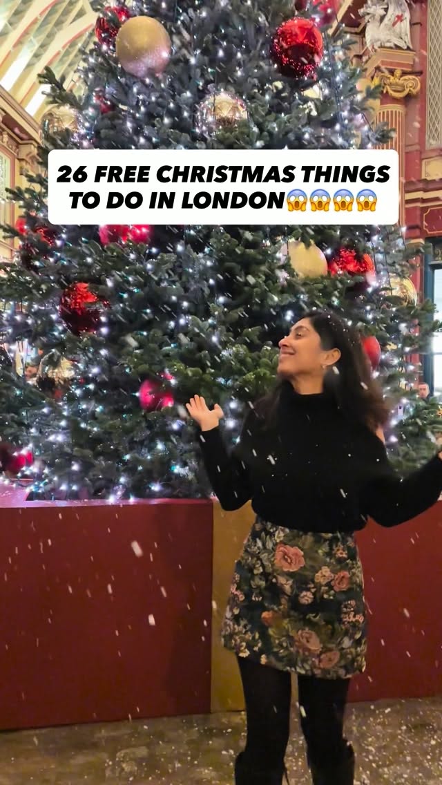 Festive London Spots With Holiday Cheer