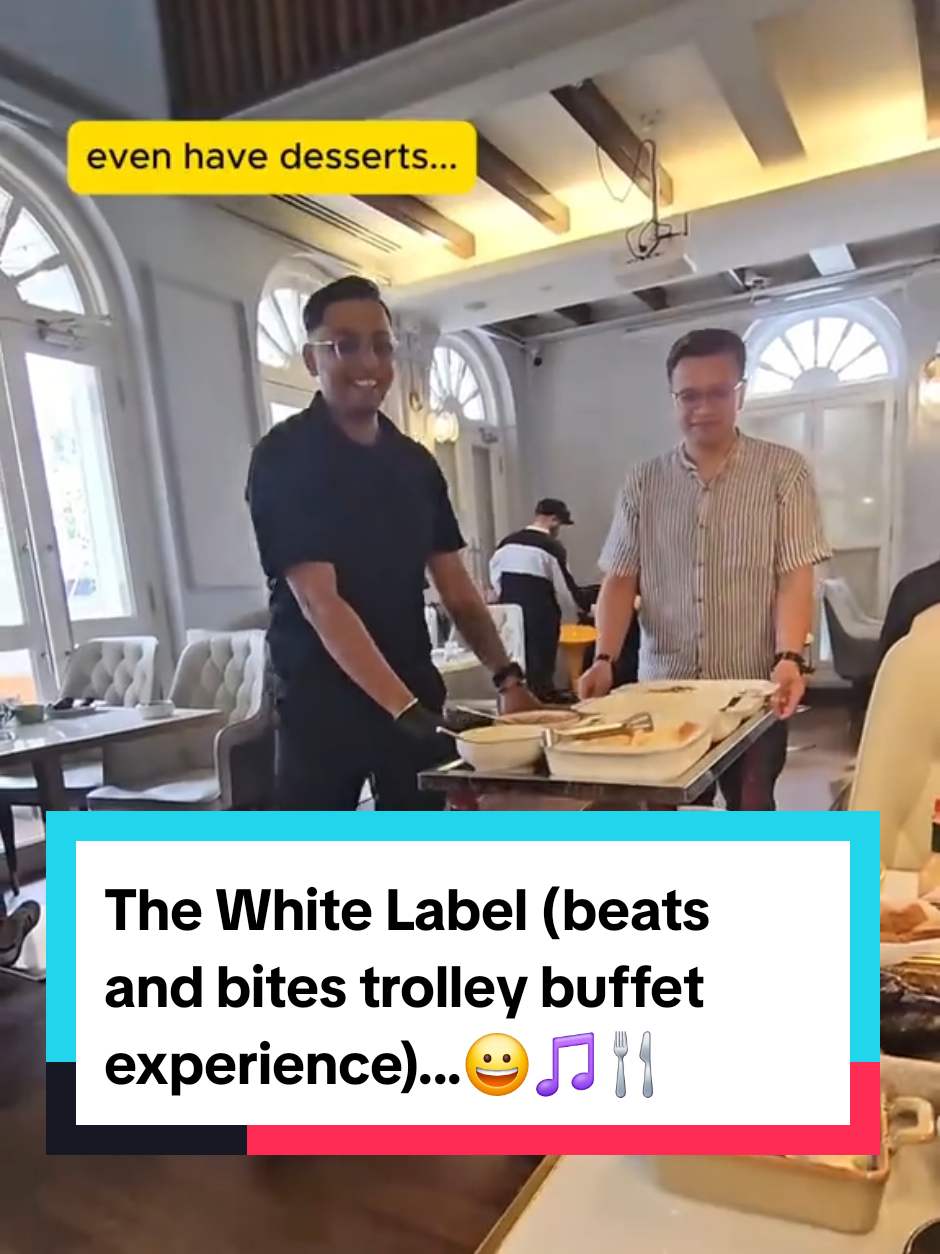 The White Label Trolley Buffet Experience