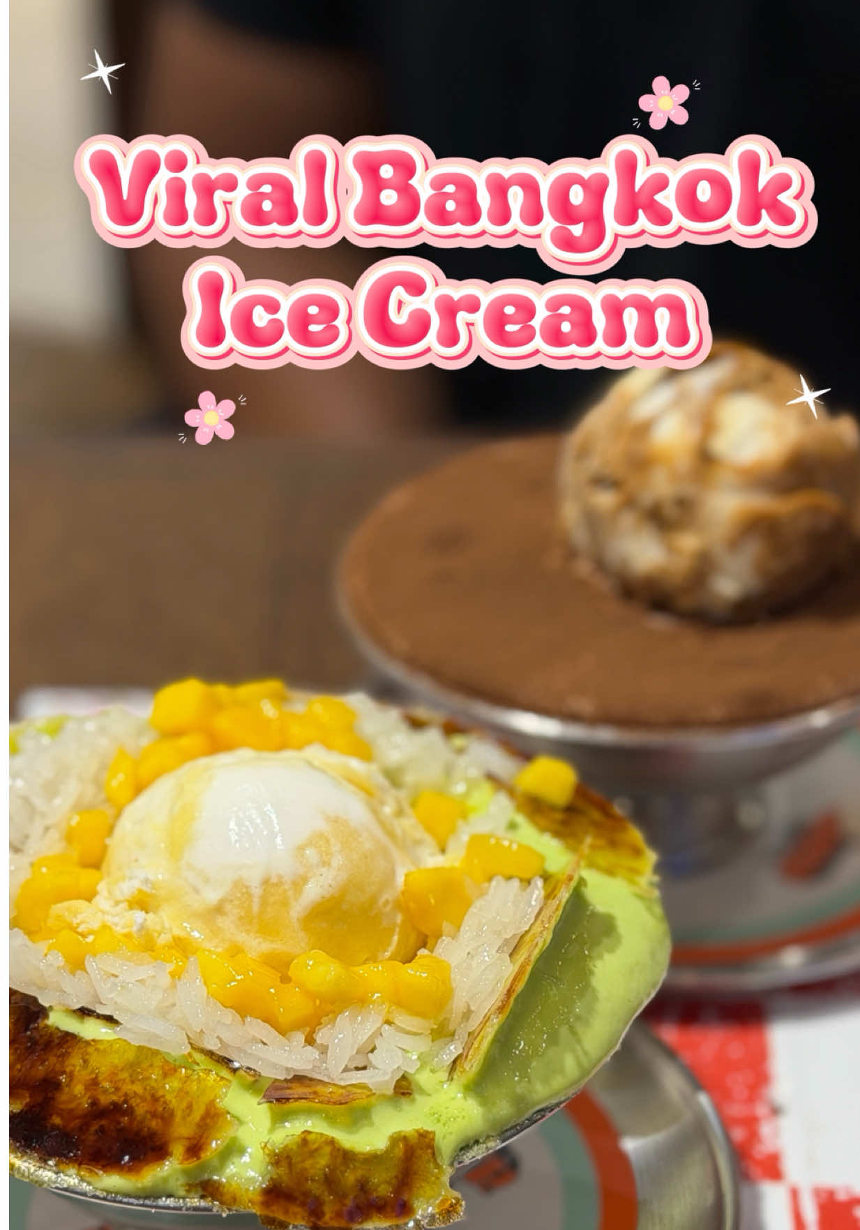 Bangkok's Melting Sundaes and Ice Cream Samosorn