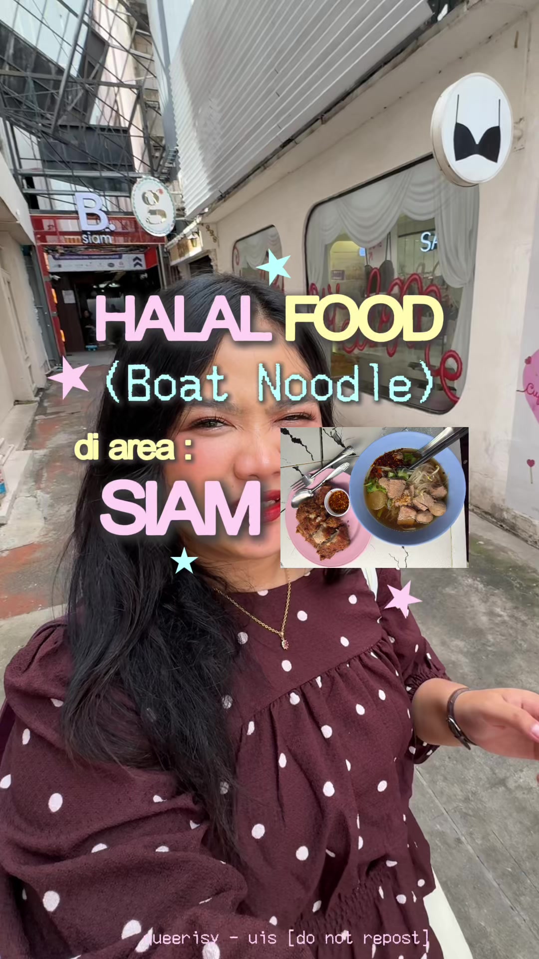 B. Siam Alley: Cheap Eats and Halal Options