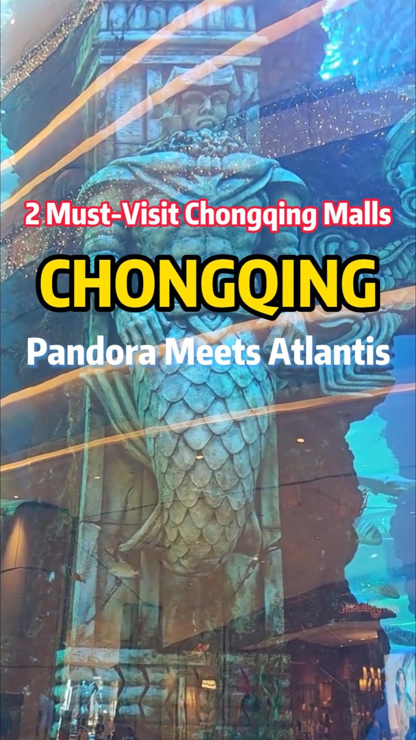 Chongqing's Malls Feature Rainforests and Underwater Worlds