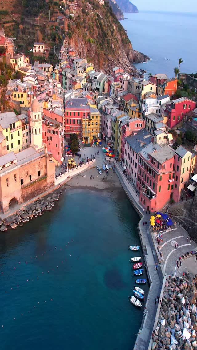Cinque Terre's Vernazza Village