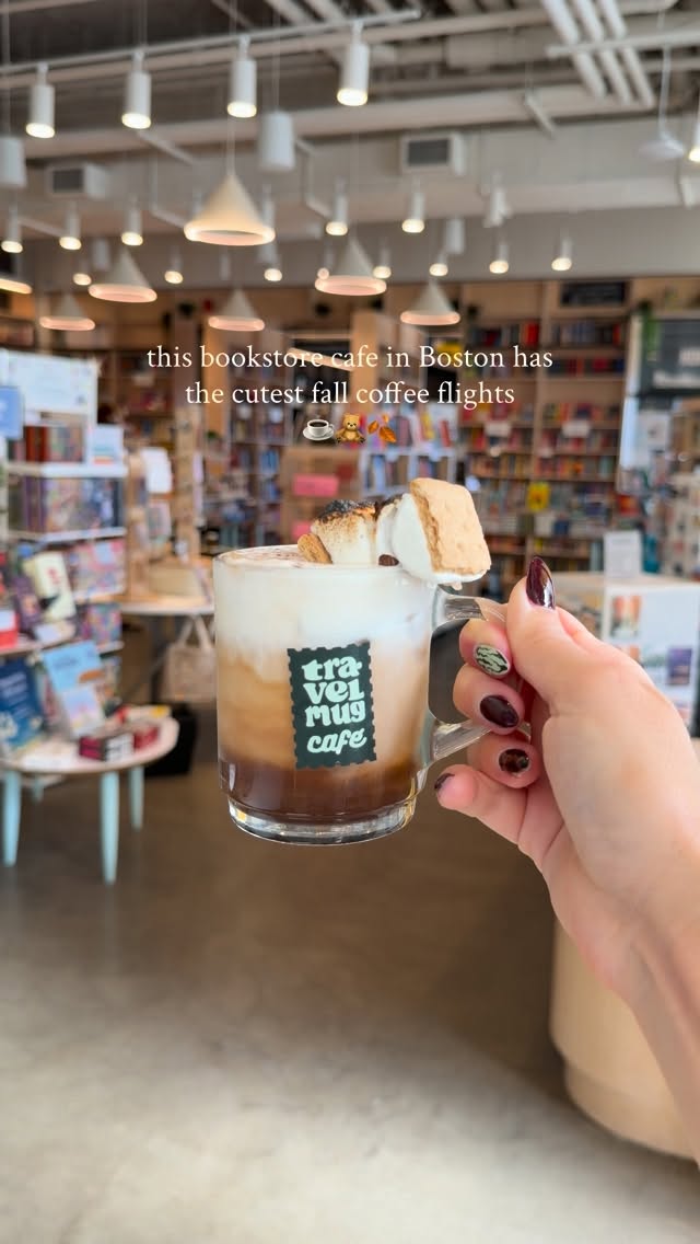 Bookstore Cafes With Unique Seasonal Coffee Flights