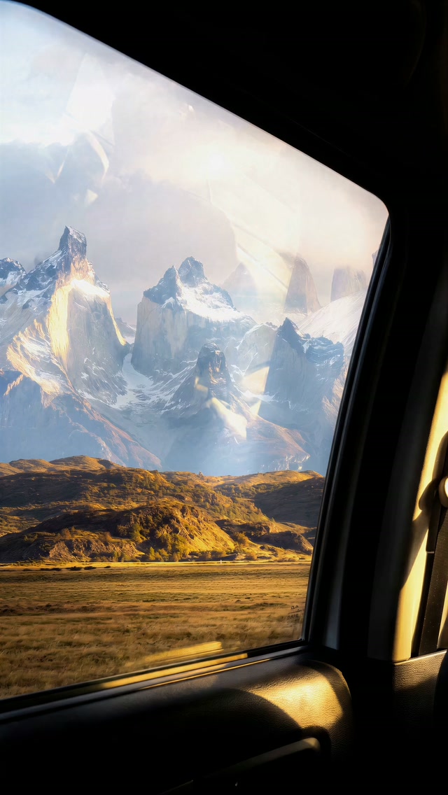 Torres del Paine's Majestic Mountain Views