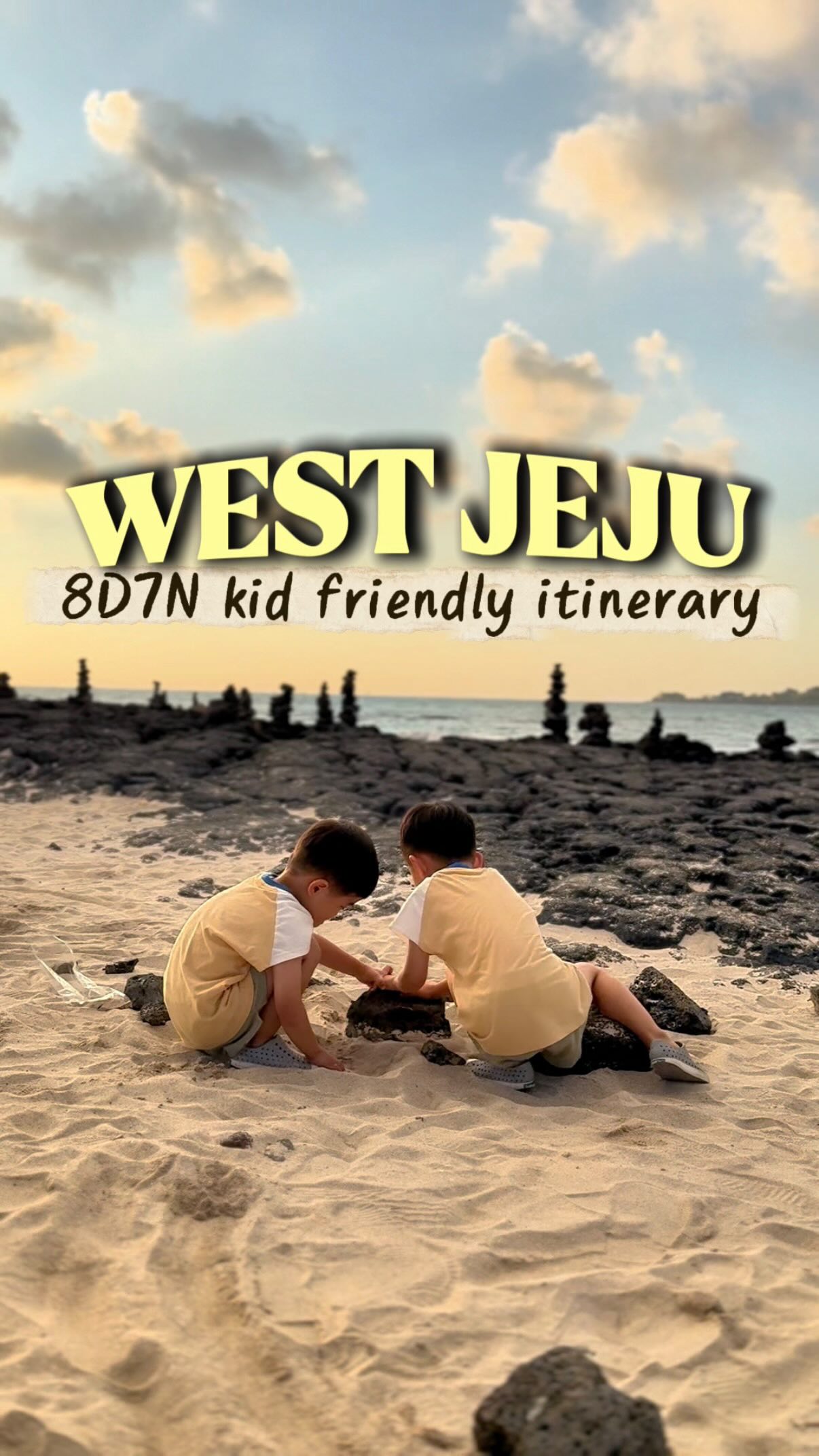 West Jeju Family Adventure: Beaches, Nature, and Fun