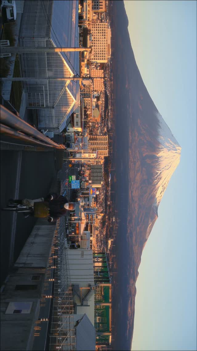 Iconic Mount Fuji Summit