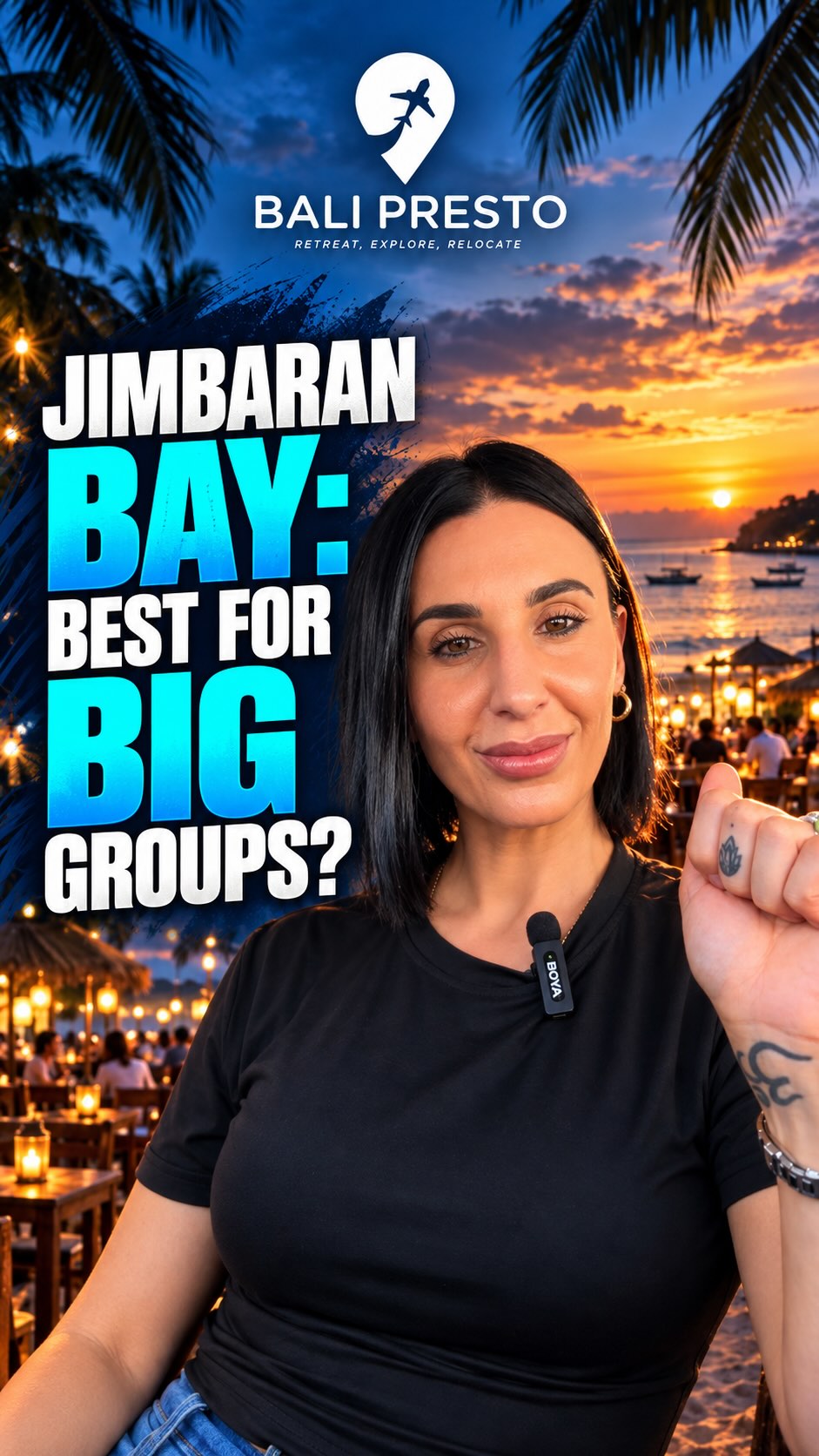 Jimbaran Bay: Bali's Ideal Group Travel Launchpad