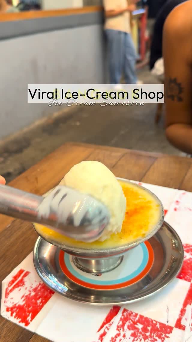 Bangkok's Viral Ice Cream Sundaes