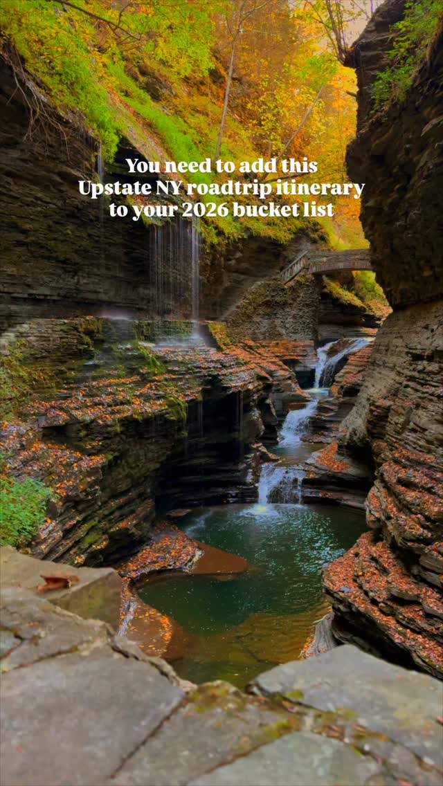 Upstate New York's Stunning Waterfalls and Natural Wonders