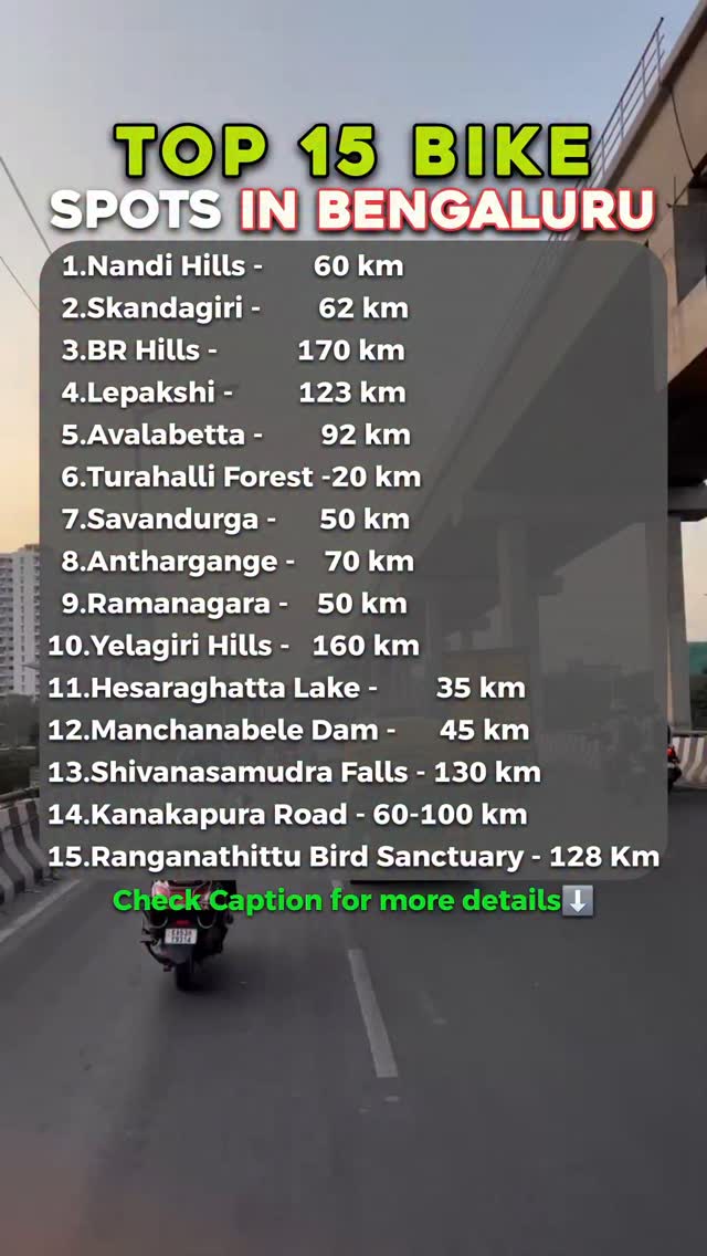 Scenic Bike Rides Around Bengaluru For Every Rider